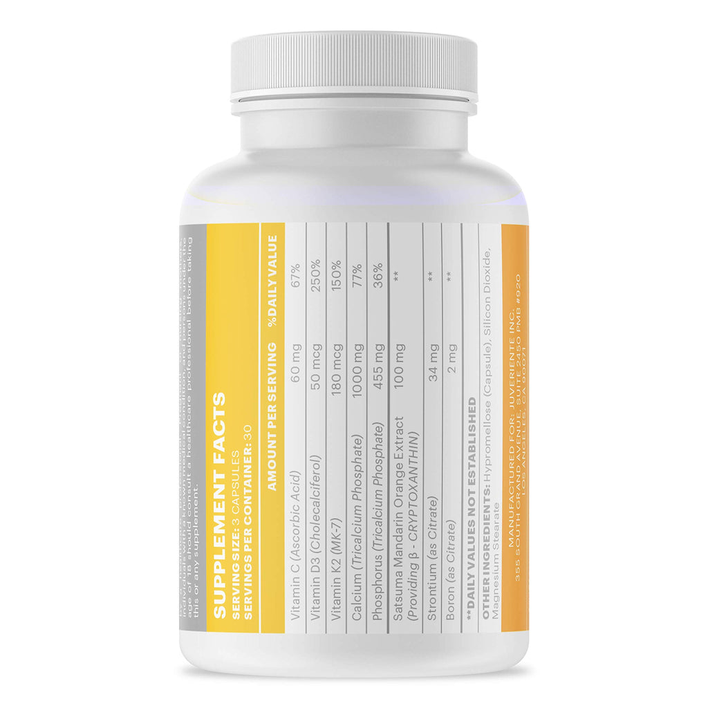Juveriente Bone Strength Complex Capsules - 90 Count - image 2