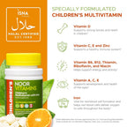 Noor Vitamins Halal Kids Multivitamin Chewable - 60 Count - image 3