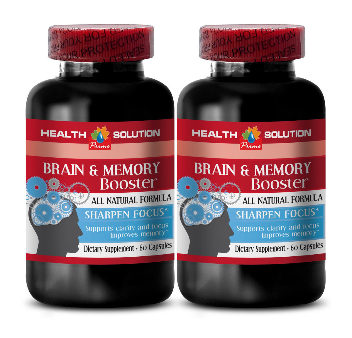 Health Solution Prime Brain and Memory Booster - 120 Capsules