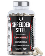 SteelFit Shredded Steel Thermogenic Capsules - 90 Count
