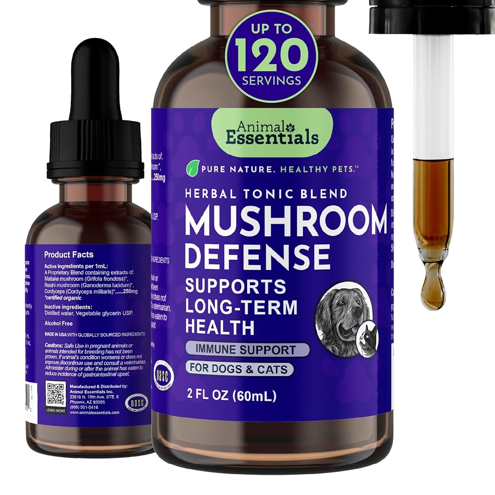 Animal Essentials Mushroom Defense Supplement - Certified Organic - image 2