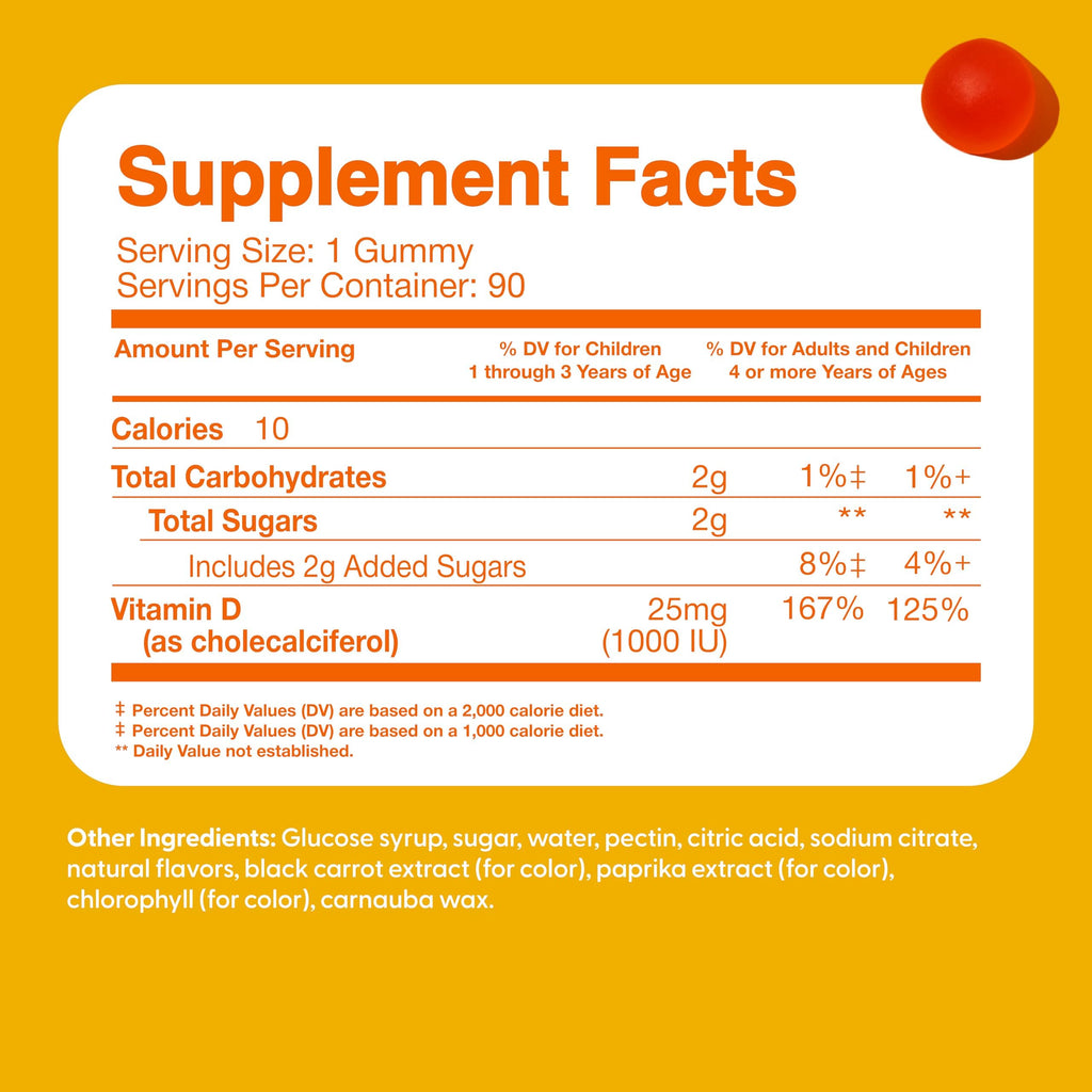 The Feel Great Vitamin Company Feel Great Kids Vitamin D3 1000 IU
