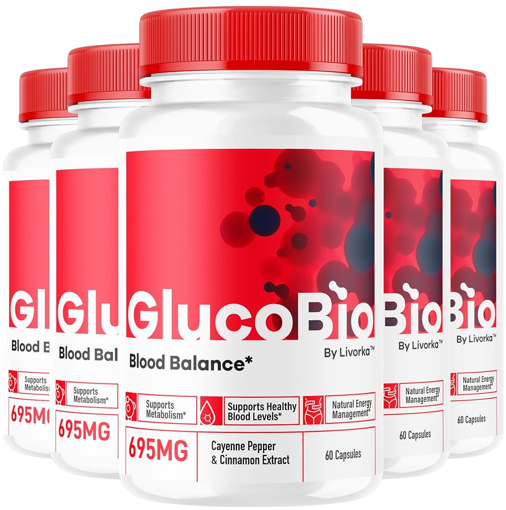 LIVORKA GlucoBio Capsules - Official Gluco Bio Support Pills