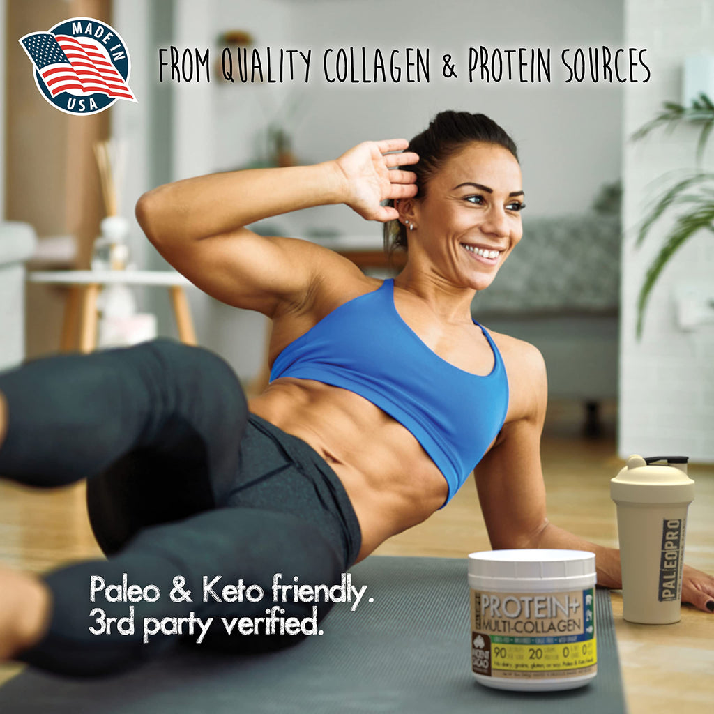 Paleo Pro PaleoPro® Protein+ Multi-Collagen Grass-Fed Protein + 4