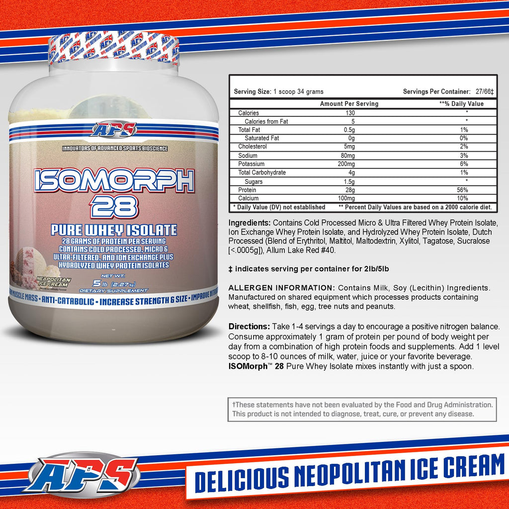 APS Nutrition See Packaging