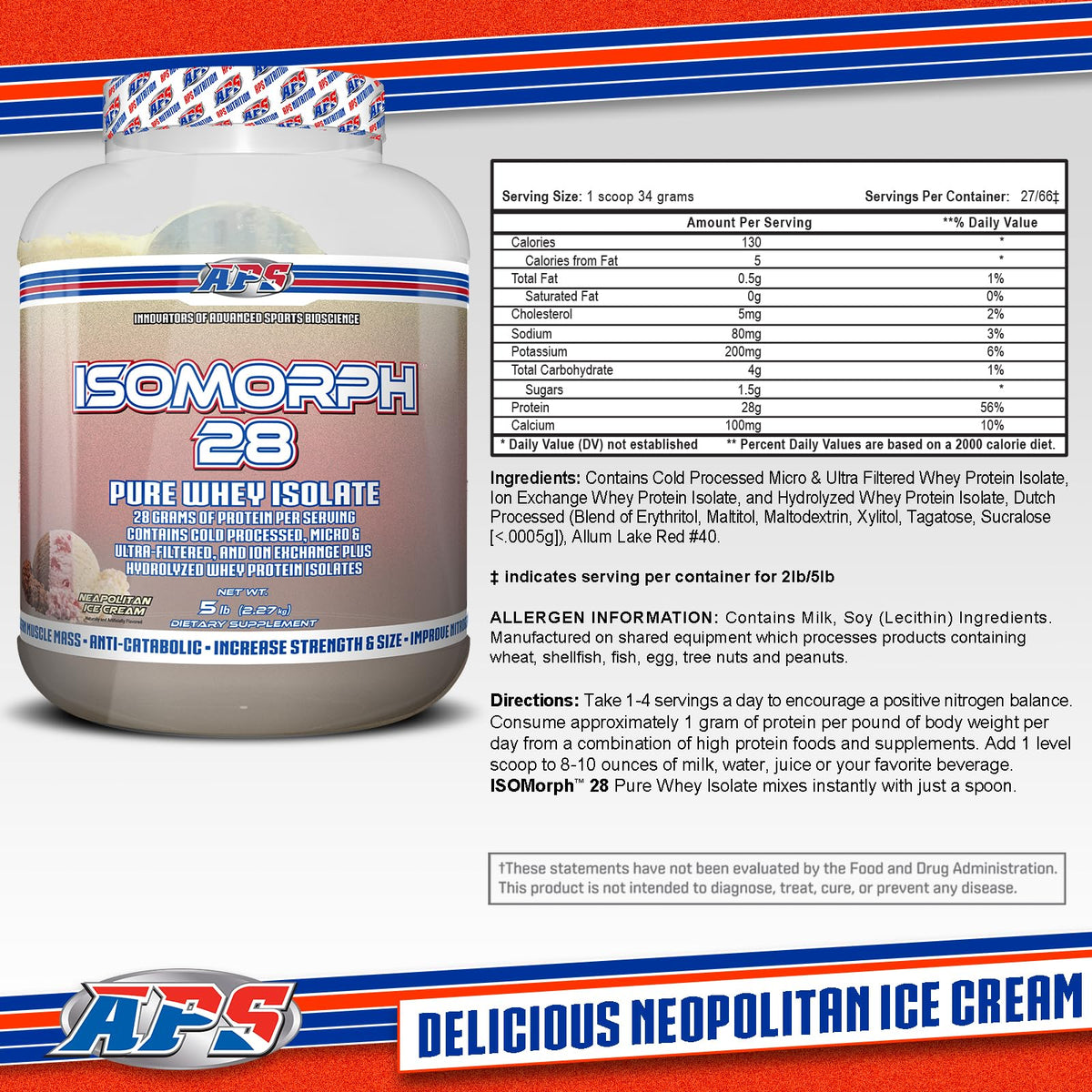 APS Nutrition See Packaging