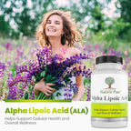 Simply Natures Pure Astragalus Alpha Lipoic Acid 600mg Capsules - image 6