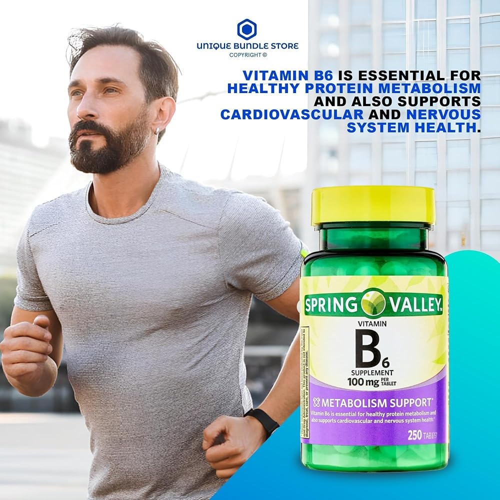 Unique Bundle Store Vitamin B6 100mg