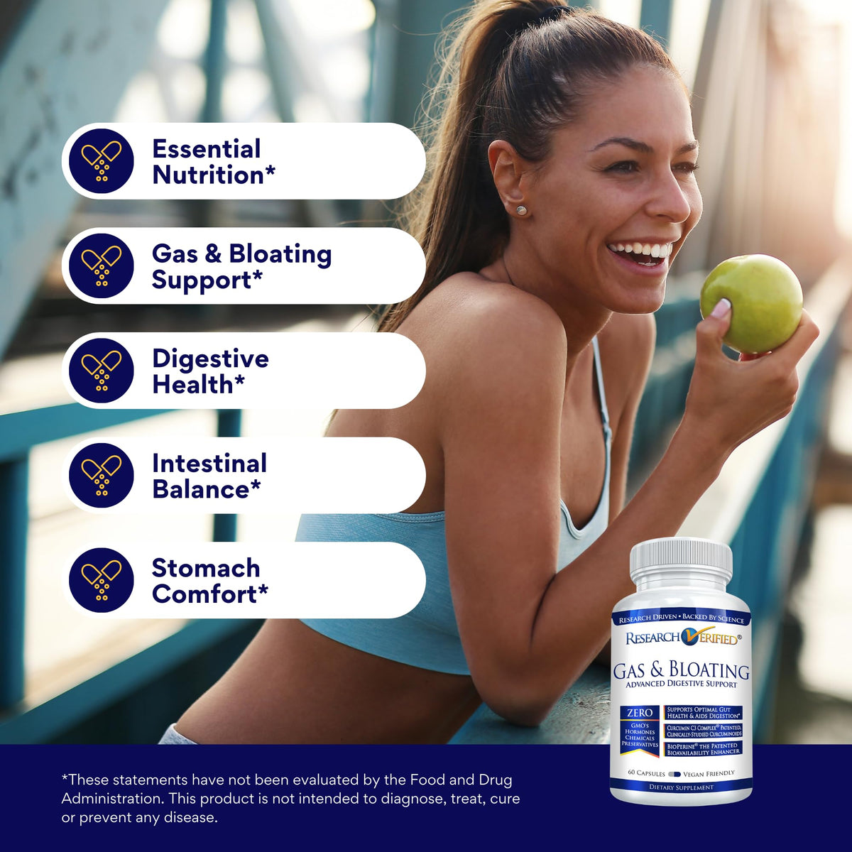 Research Verified® Gas and Bloating