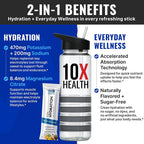 10X Health Electrolytes Powder Drink Mix Strawberry Lemonade