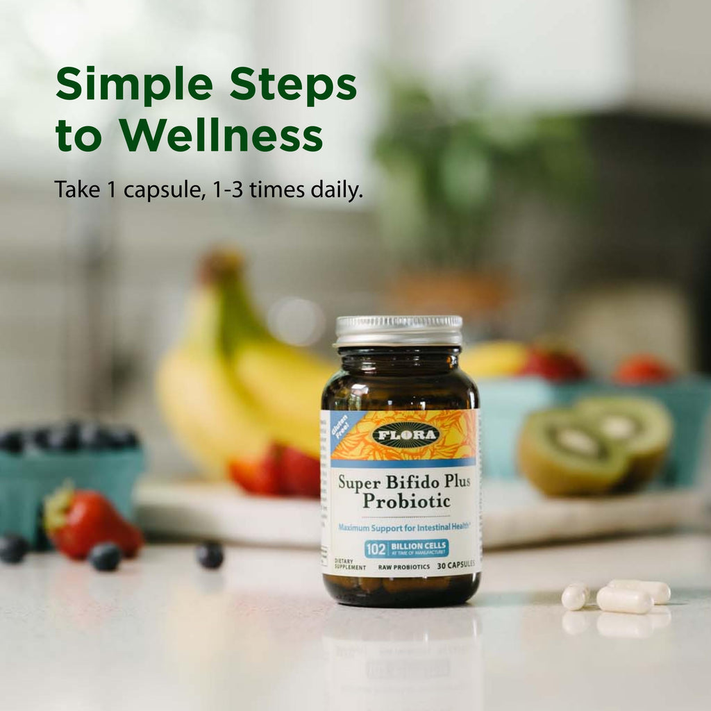 Flora Super Bifido Plus Probiotic 8 Strains 102B CFU - 30 Vegetarian Capsules - image 5