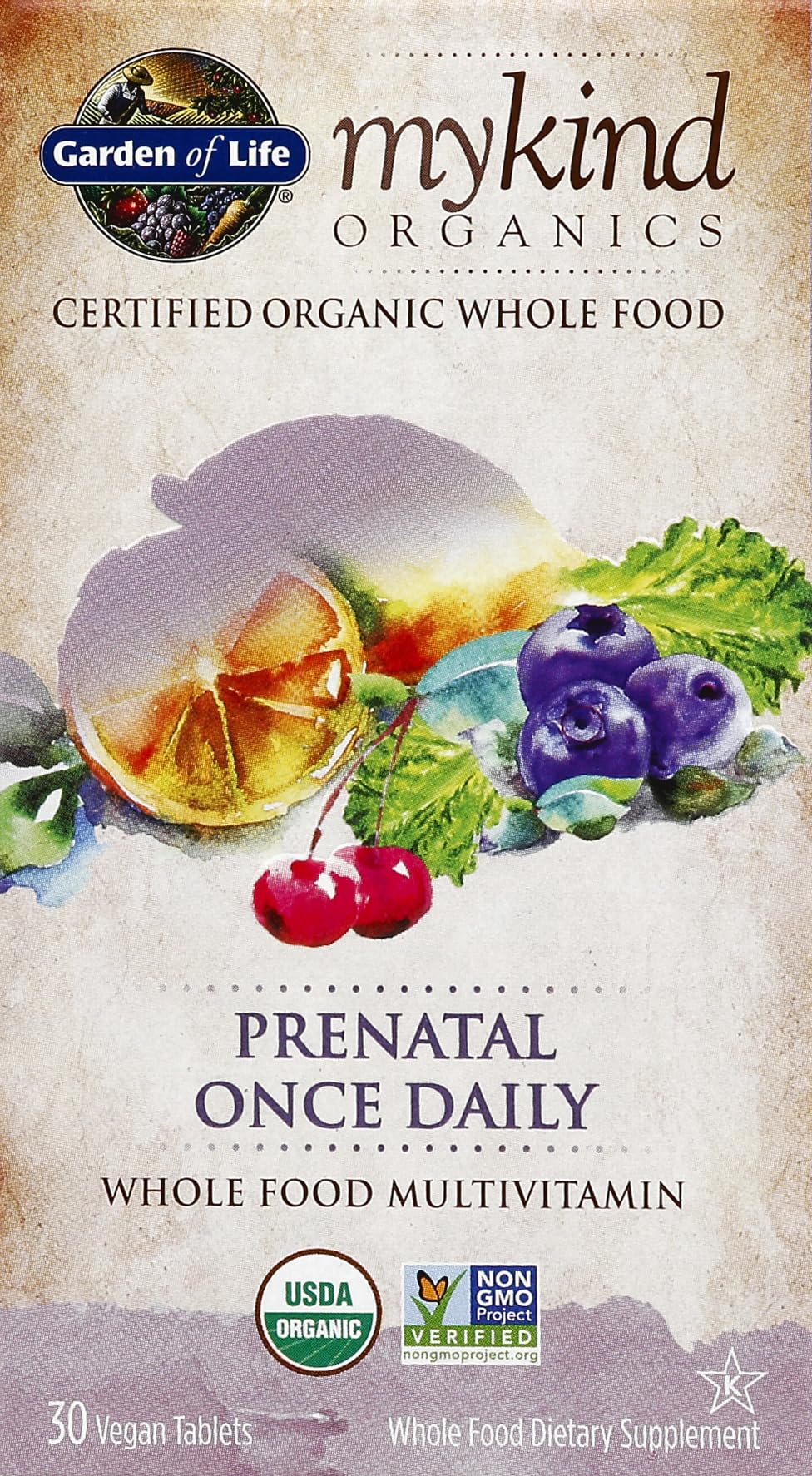 Garden of Life My Kind Organics Prenatal - 30 Tablets
