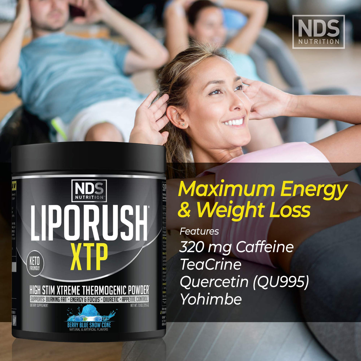 LIPORUSH NDS XTP Thermogenic Fat Burner