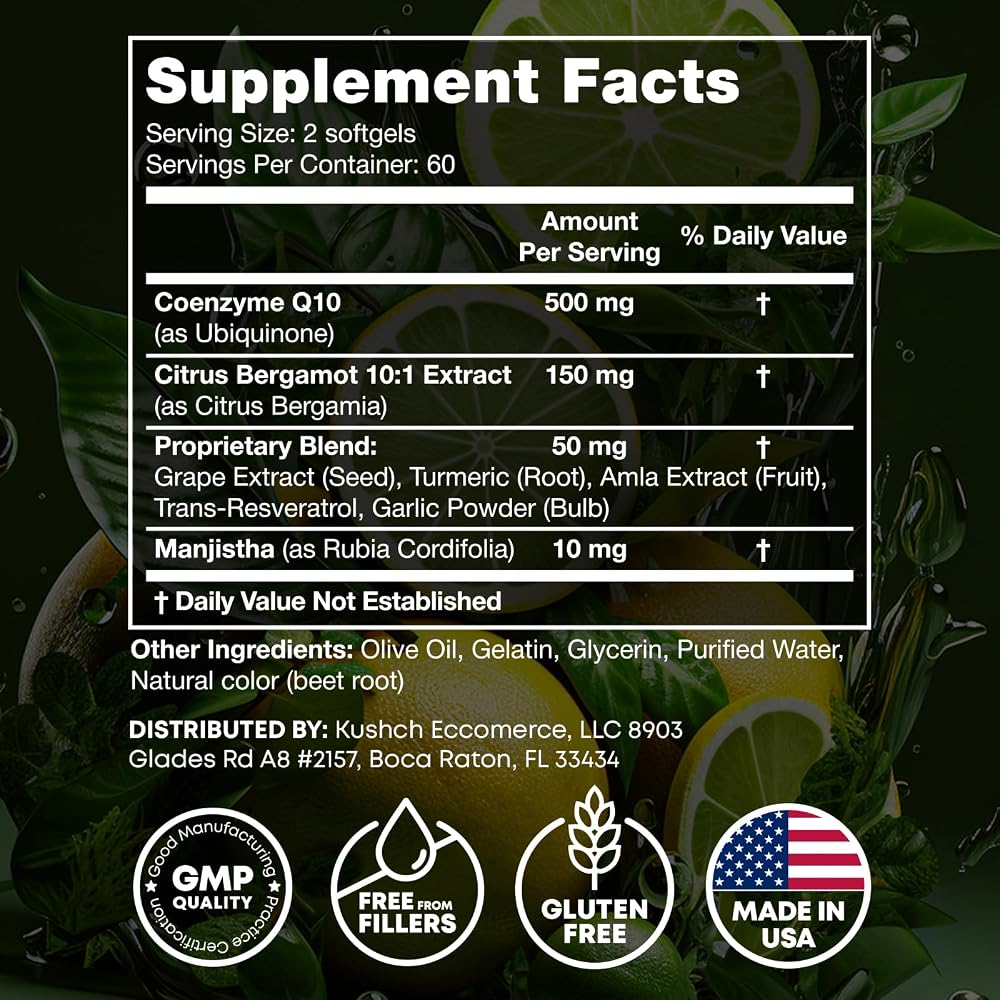 JOYLI Nutrition Coenzyme Q10 500GM Supplement