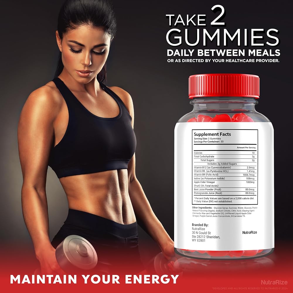NutraRize Rapid Lean Keto ACV Gummies Weight Loss - 60 Gummies - image 6