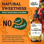 Wild & Organic Sarsaparilla Root Tincture - Detox Cleanse Support - 4 - image 6
