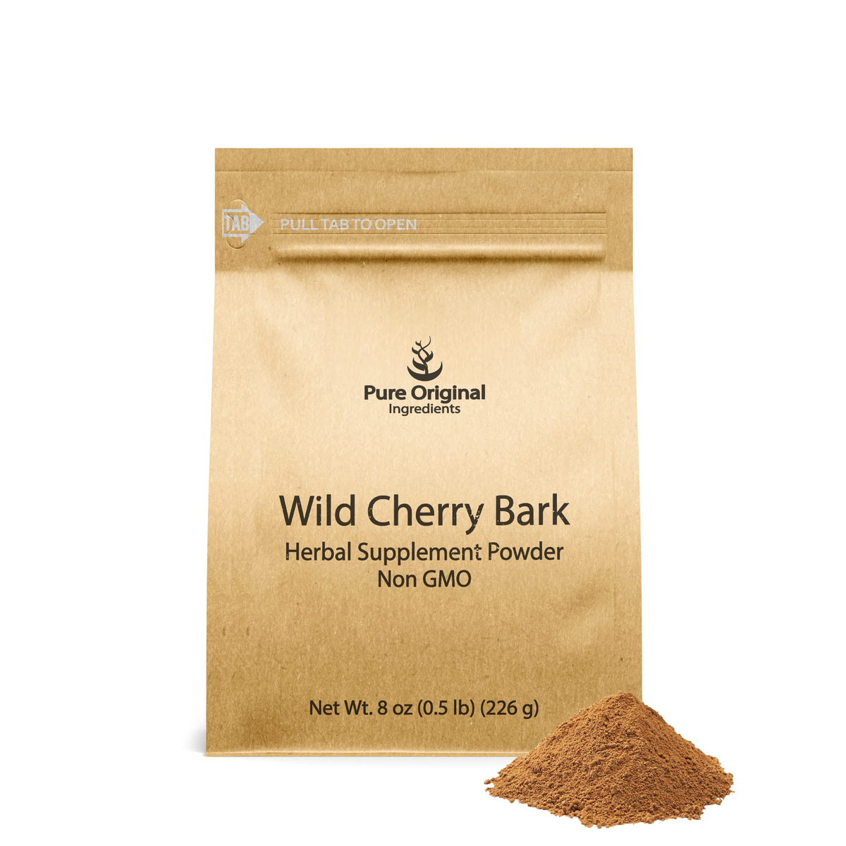 PURE ORIGINAL INGREDIENTS Wild Cherry Bark Powder - 8 oz