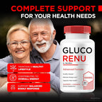 NutraRize Gluco Renu Capsules Natural Support - 180 Capsules - image 4
