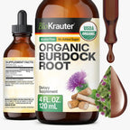 BIO KRAUTER Burdock Root Antioxidant & Digestive Support - 4 Fl Oz