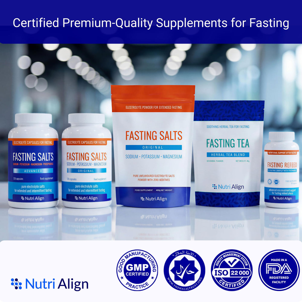 Nutri-Align Fasting Salts Electrolyte Capsules Parent