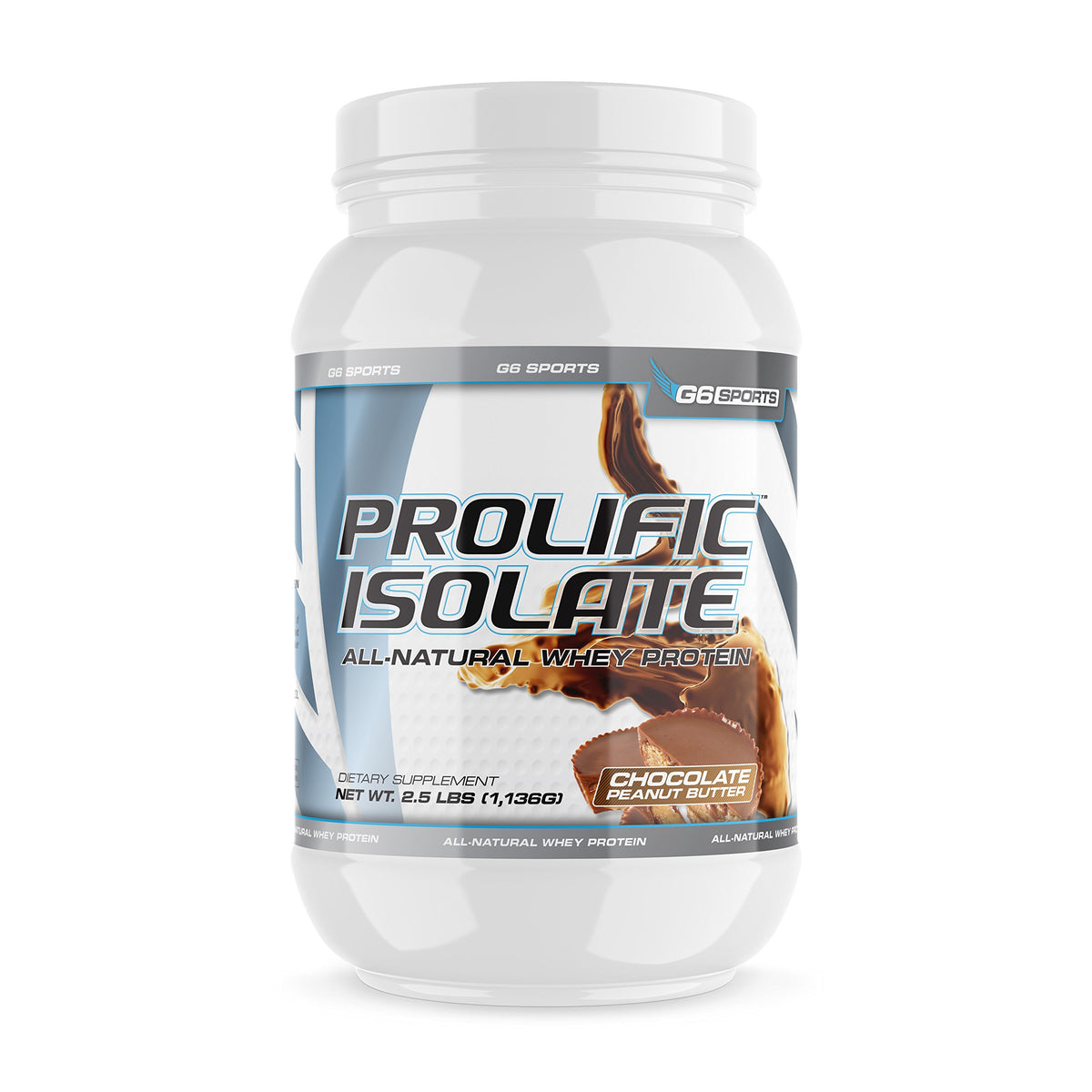 G6 Sports G6 Whey Isolate Prolific 2.5 LB