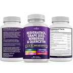NEW AGE Resveratrol Polyphenol Supplement - 120 Capsules - image 8