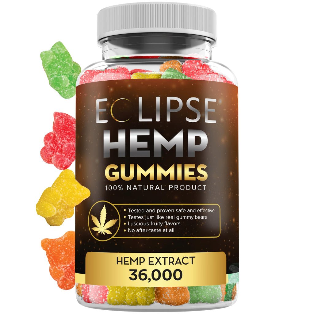 Eclipse Hemp Hemp Gummies 600 MG - 60 Count