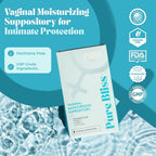PURE WOMAN Pure Bliss Vaginal Moisturizing Suppositories - 10 Pack - image 3