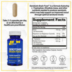 Natural Stacks Serotonin Brain Food Mood Support - 60 Capsules - image 2