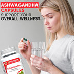 HERBOGANIC Ashwagandha 500mg Capsules - 60 Vegetarian Capsules - image 7