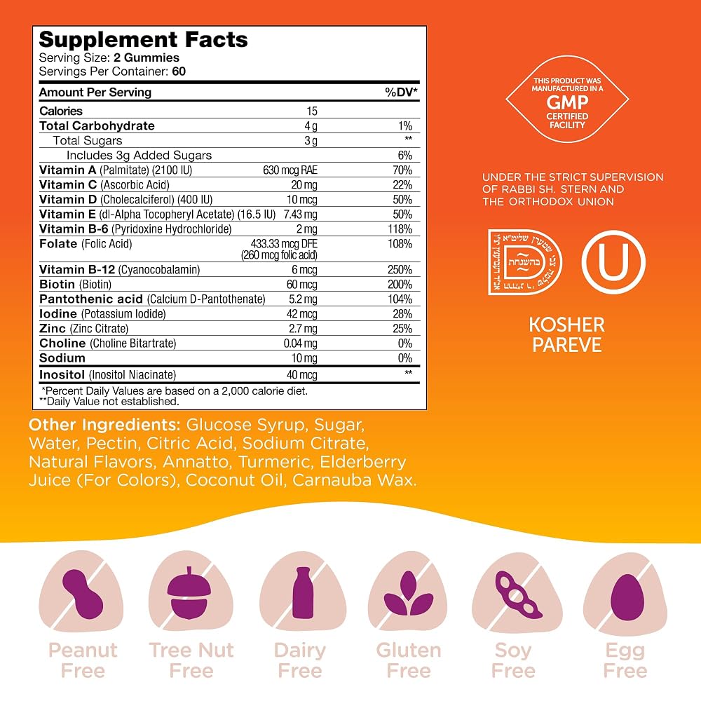 Zahler Chapter One Kids Multivitamin Gummy with 13 Vitamins - 120 Gummies - image 6
