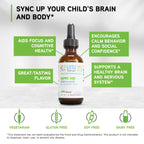Little DaVinci Sync Up Brain Health Liquid for Kids - 2 Fl Oz - image 3