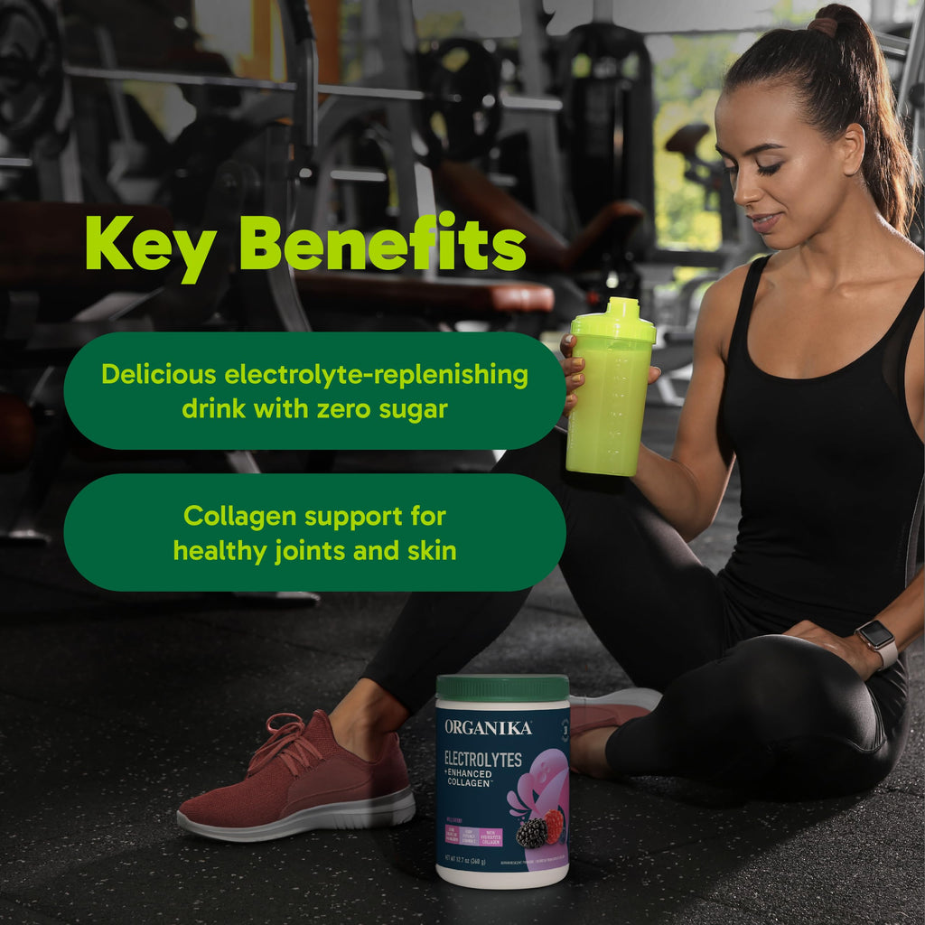 Organika Enhanced Electrolytes with Collagen