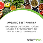 NaturesPlus Organic Beet Powder - 30 Servings - image 2