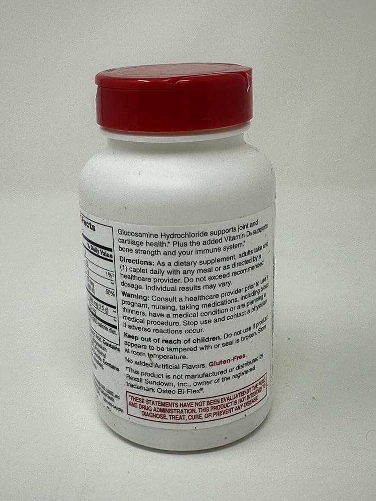 Leader Glucosamine with Vitamin D One Per Day - 60 Caplets - image 3