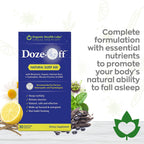 Organic Health Labs Doze-Off Premium Sleep Aid - 60 Capsules - image 6