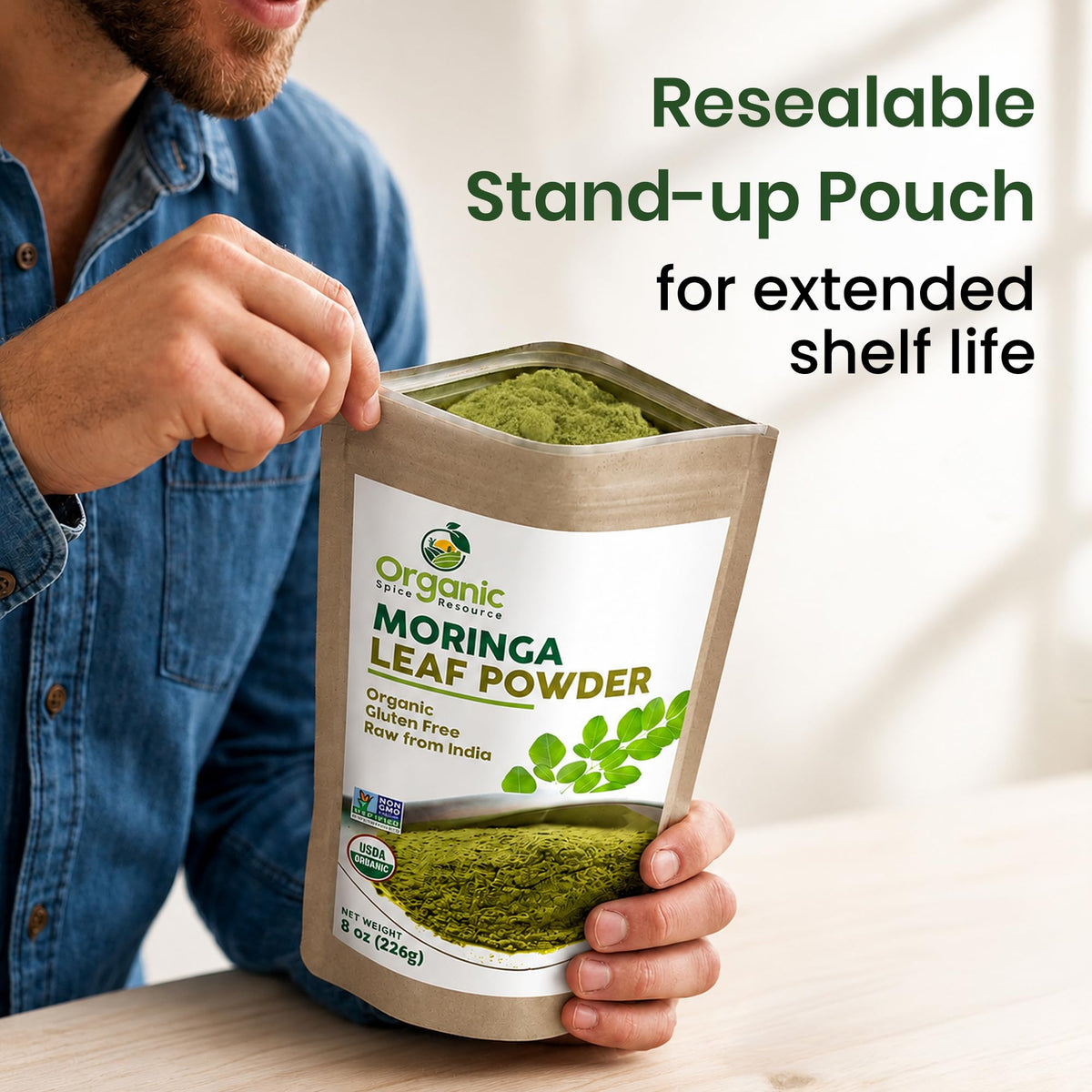 Organic Spice Resource Moringa Powder