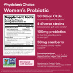 Physician's Choice Probiotics for Women 50 Billion CFU - 60 Capsules - image 7