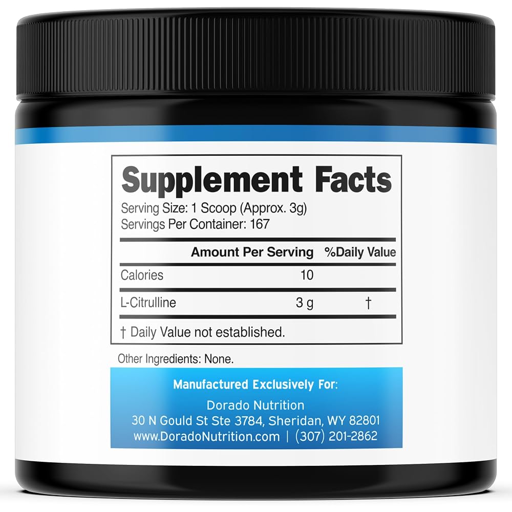 DORADO NUTRITION L Citrulline Supplements