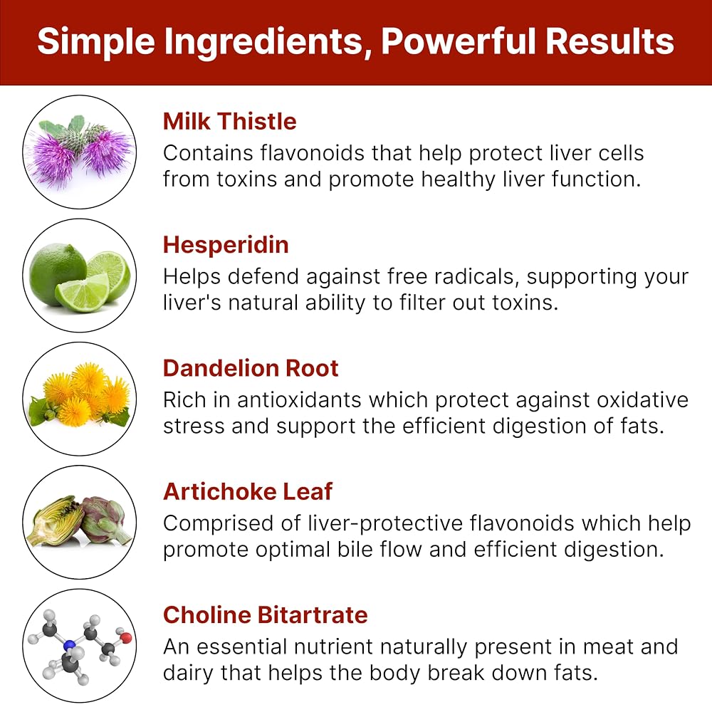 Hepaclear Liver Support Supplement with Hesperidin - 30 Capsules - image 3