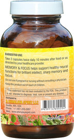 A Himalaya Spirit Memory & Focus Herbal Supplement - 120 Capsules - image 3