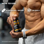 MuscleTech AlphaTest Testosterone Booster for Men - 240 Capsules - image 5
