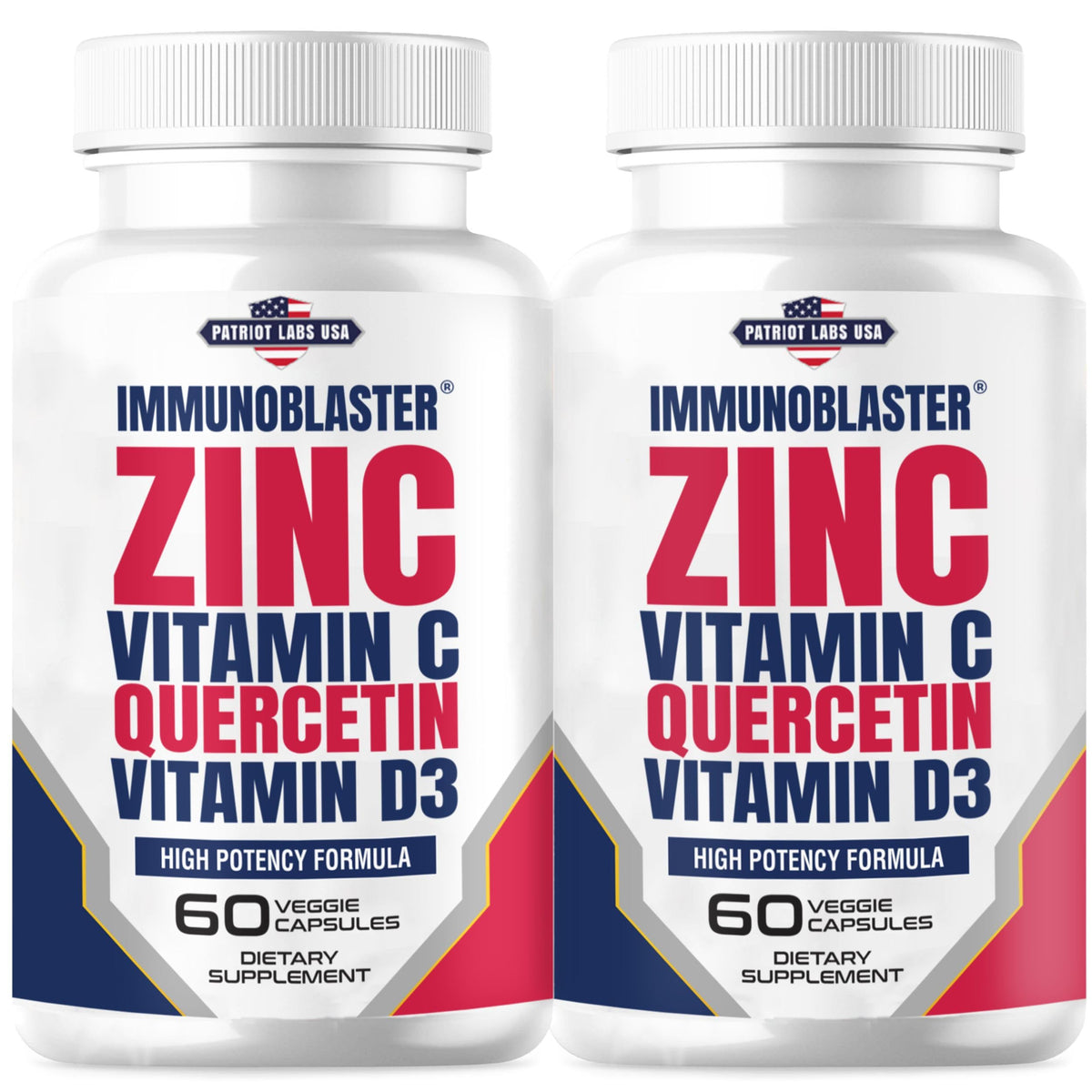 IMMUNO BLASTER Zinc Quercetin Vitamin C 800mg Vitamin D3 Immune