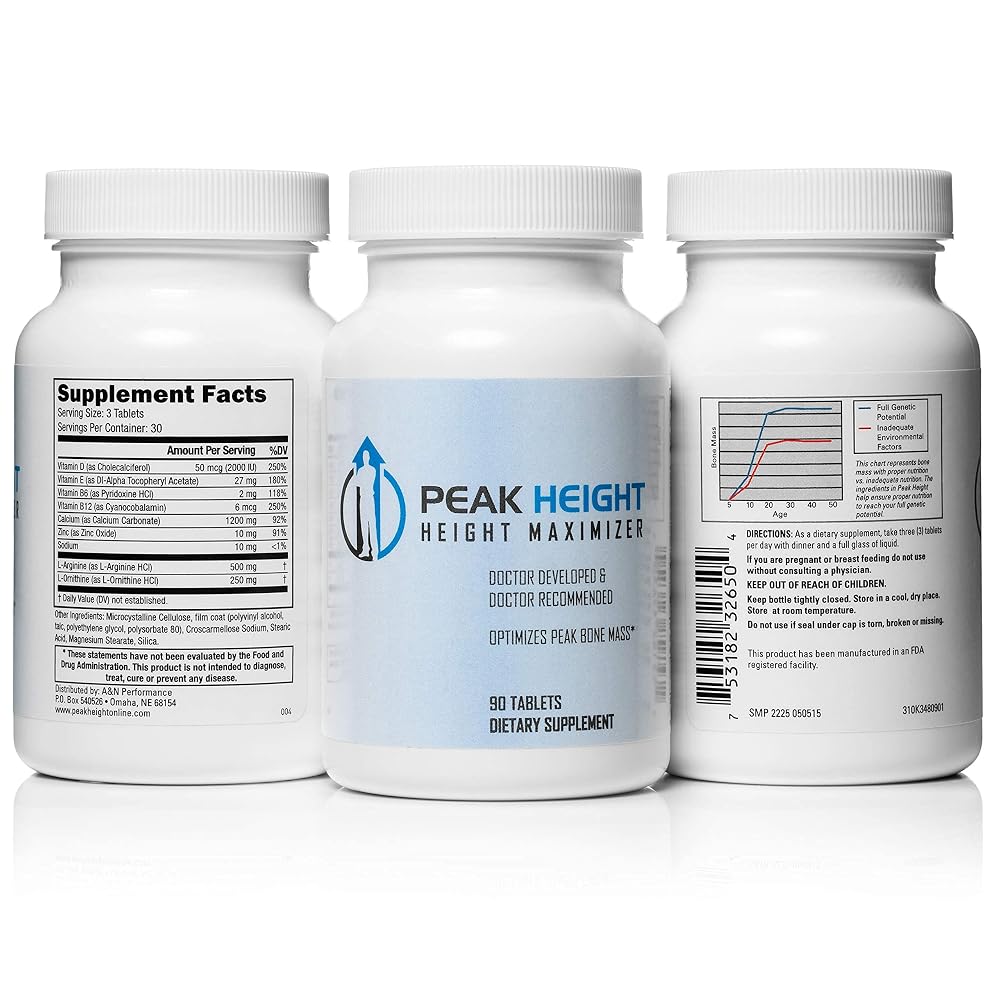 Peak Height Grow Taller Supplement - Once Daily Height Growth - image 2
