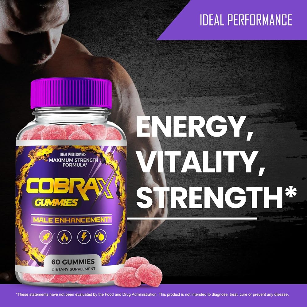 IDEAL PERFORMANCE CobraX All Natural Gummies - 60 Gummies - image 5