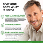 NUTRAHARMONY Bariatric Multivitamin with Iron 45mg - 180 Capsules - image 2