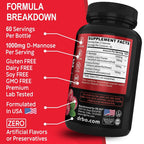 DR. BO D-Mannose 500mg Capsules for Urinary Tract Health - image 8