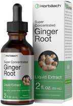 Horbäach Ginger Root Extract Liquid Alcohol Free - 2 Fl Oz