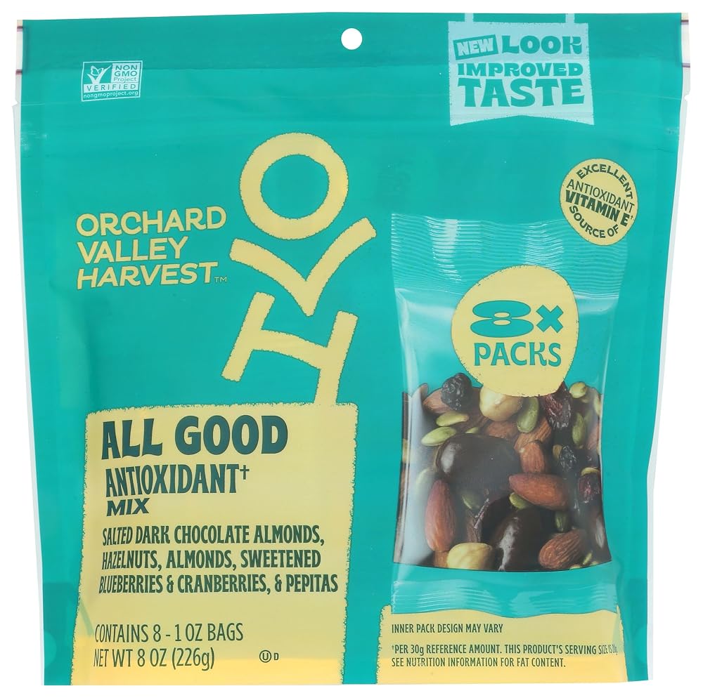 Orchard Valley Harvest Antioxidant Mix - 8 Packs