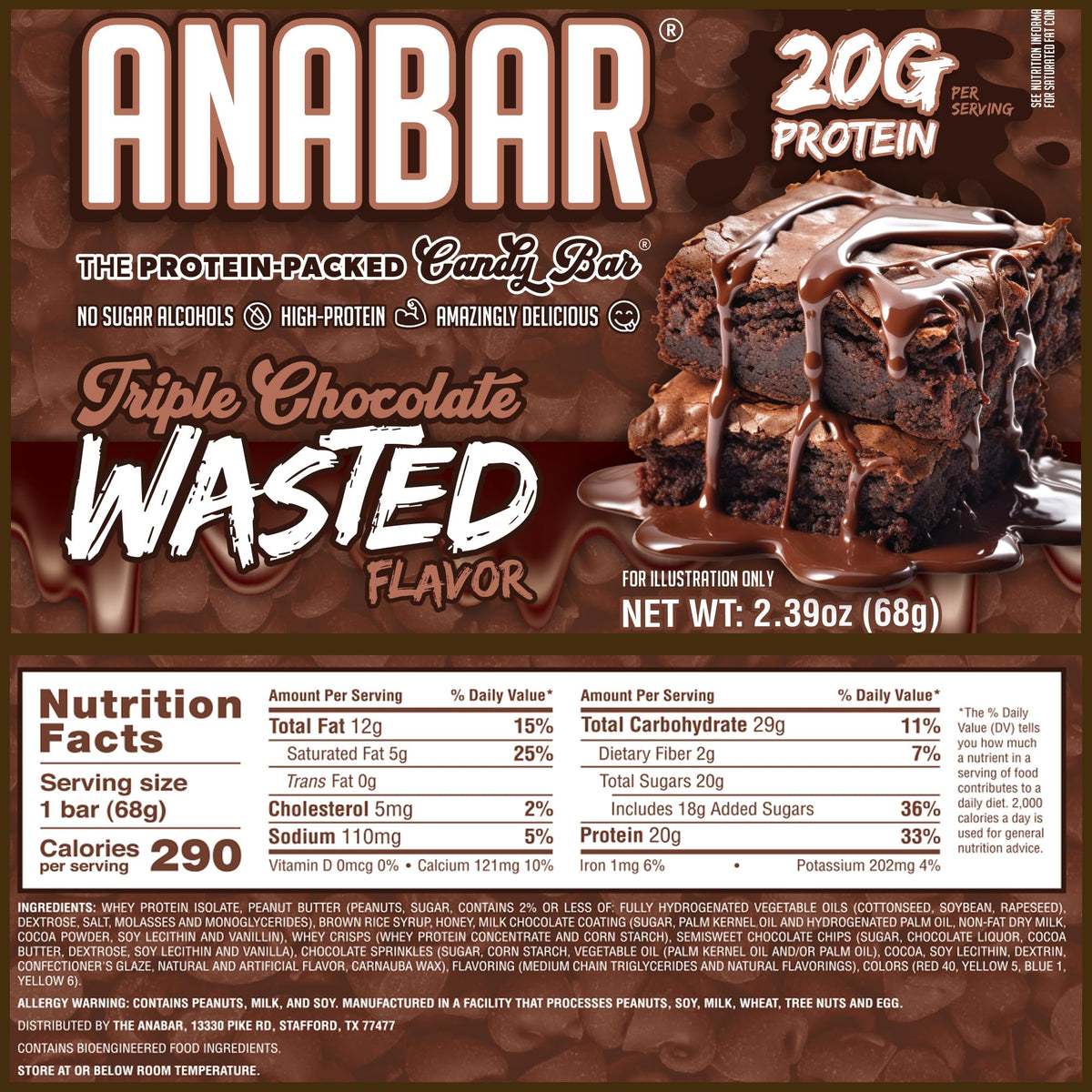 FINAL BOSS PERFORMANCE ANABAR Anabar Protein Bar, The Protein-Packed